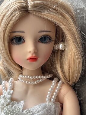 32 Articulated BJD Bride Doll NWOTS - hand designed